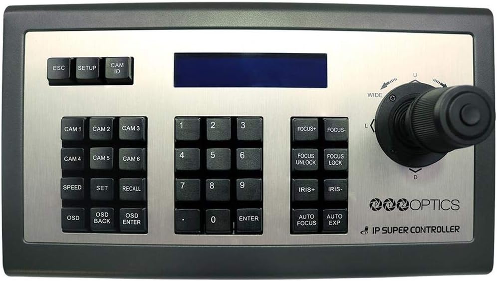 PTZOptics Third Generation Visca Over IP Joystick Keyboard: Computers & Accessories