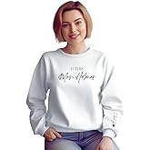 Custom Future Mrs. Sweatshirt, Fiance Gift, Newly Engaged, Engagement Gift White
