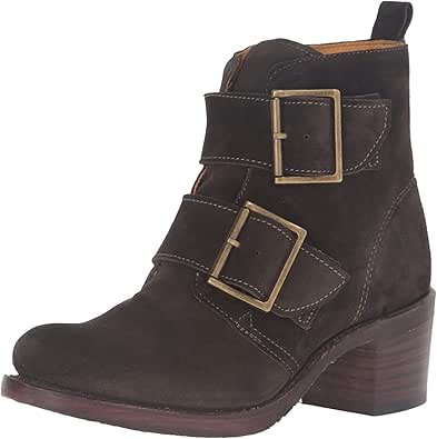 frye sabrina double buckle boots