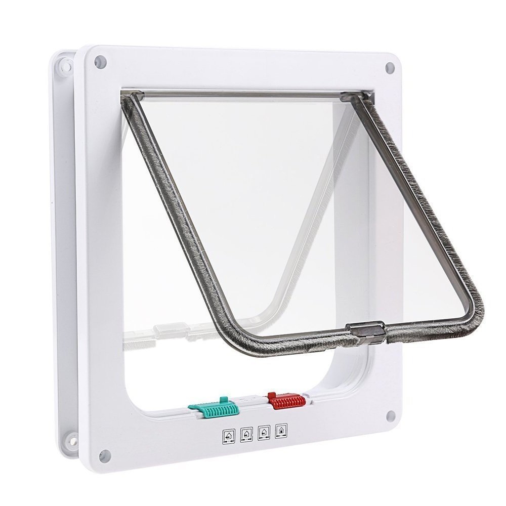 Aedo ペットドア 犬猫出入り口 キャットドア 扉 猫 小犬用 ペット用出入り口 室内用キャットドアの商品画像