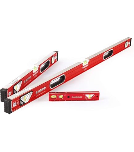 Draper Redline 68736 Livella In Ghisa 250 Mm – Base Fresata Di Precisione, Fiale Orizzontali E Verticali, Blu, Accuratezza 1mm/m