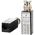 Triplett GEM BLN-RJ45 Analog CCTV Balun - BNC Male to RJ45 Female, Single