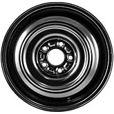16x4" Reconditioned OEM Compact Mini Donut Spare Black Steel Wheel Rim for 2010-2020 Rogue | 62558