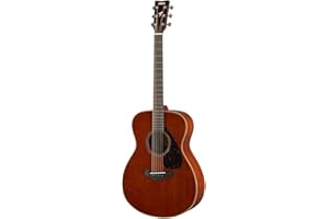 Yamaha FS850 Small Body Acoustic Guitar, Mahogany