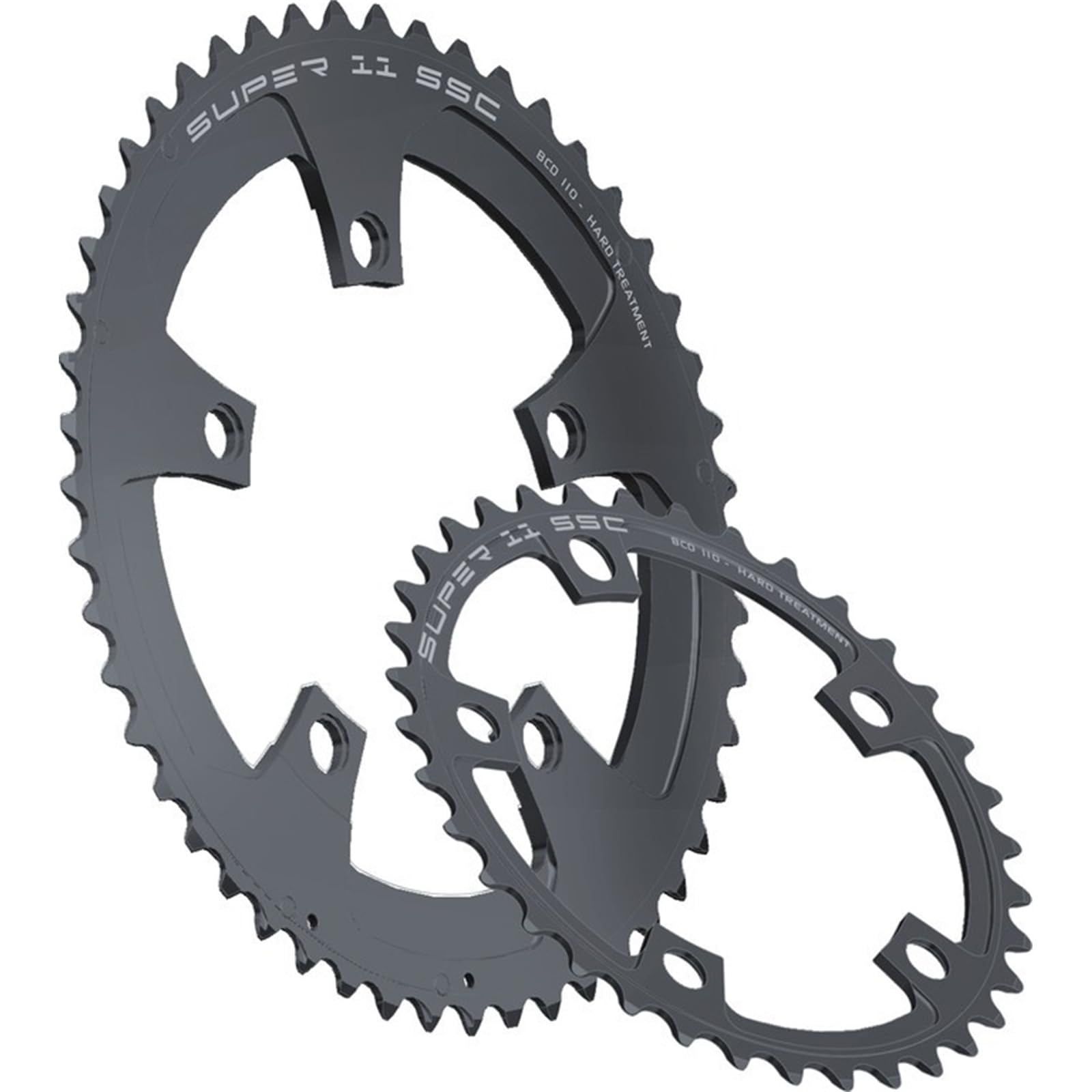 Miche Unisex - Adult Super11 SSC BCD 110 Bottom Bracket, Black, One Size