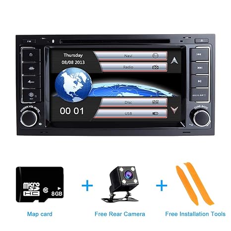 Estéreo del Coche, ZLTOOPAI para VW Volkswagen Touareg T5 ...