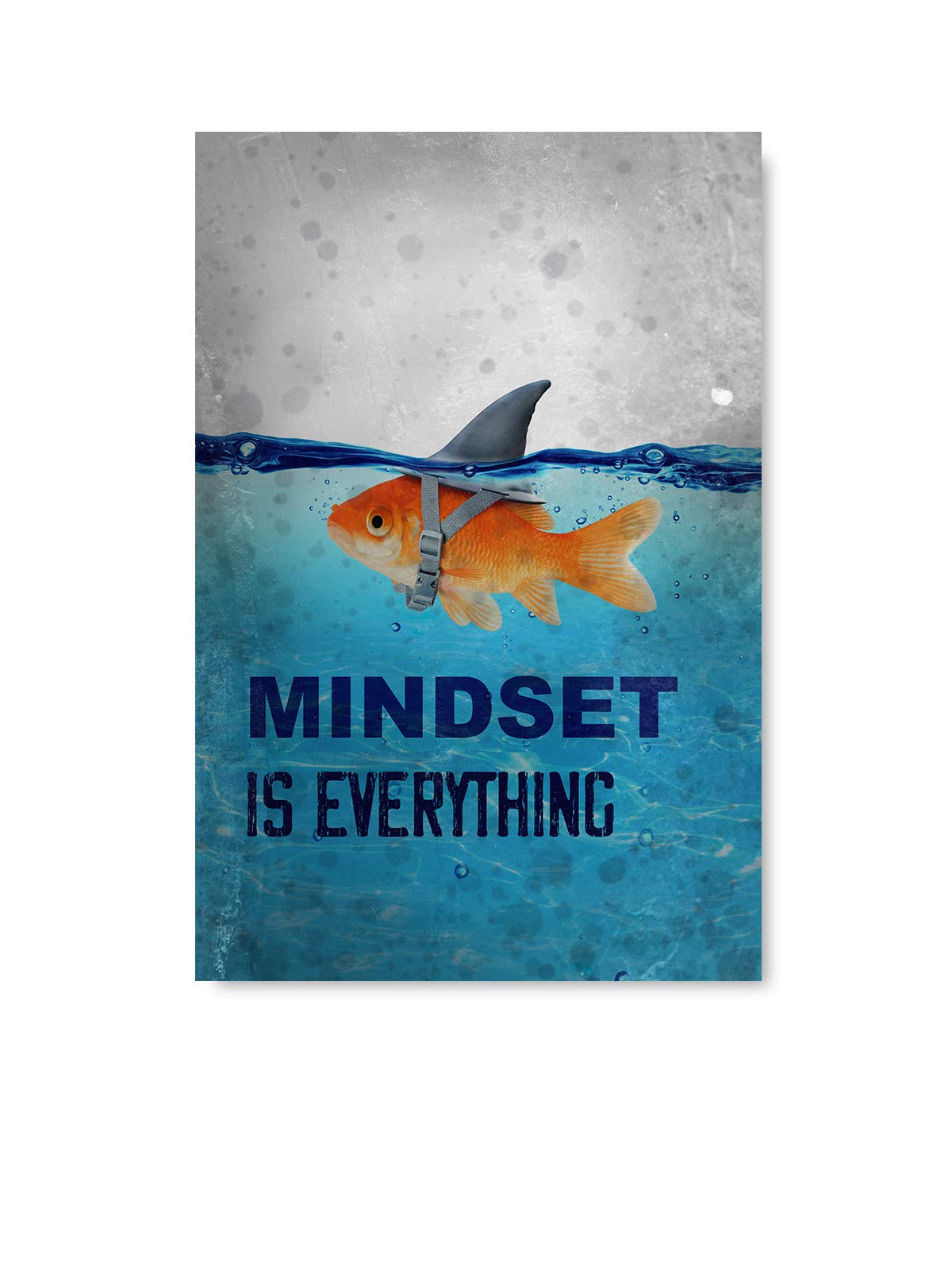 Buy Cute Fish Illustration Inspirational Mindset is Everything Art