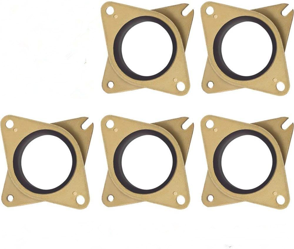 Stepper Motor Vibration Damper Yefun Steel & Rubber Stepper Motor Shock Absorber For 3D Printer Nema 17 (5 Pcs/Lot) (Size 1)