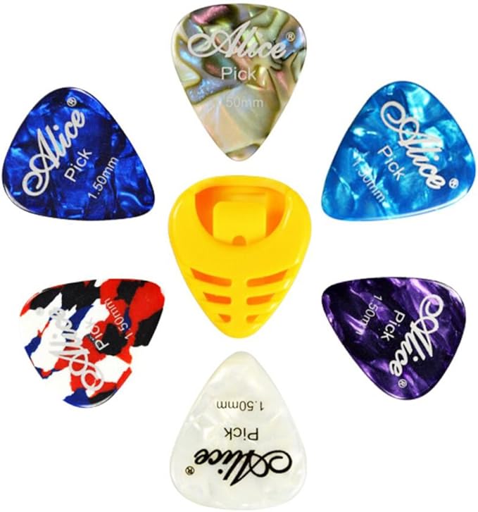 6 PCS Fingers Music Play Guitar Picks Acoustic Guitar