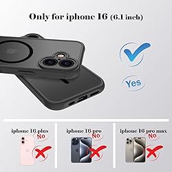 welangle Magnetic Case for iPhone 16 with 2 Screen