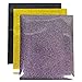 Rozzy Crafts 18 Sheet Pack of Glitter Heat Transfer Vinyl HTV - Each Sheet 12 in x 10 in