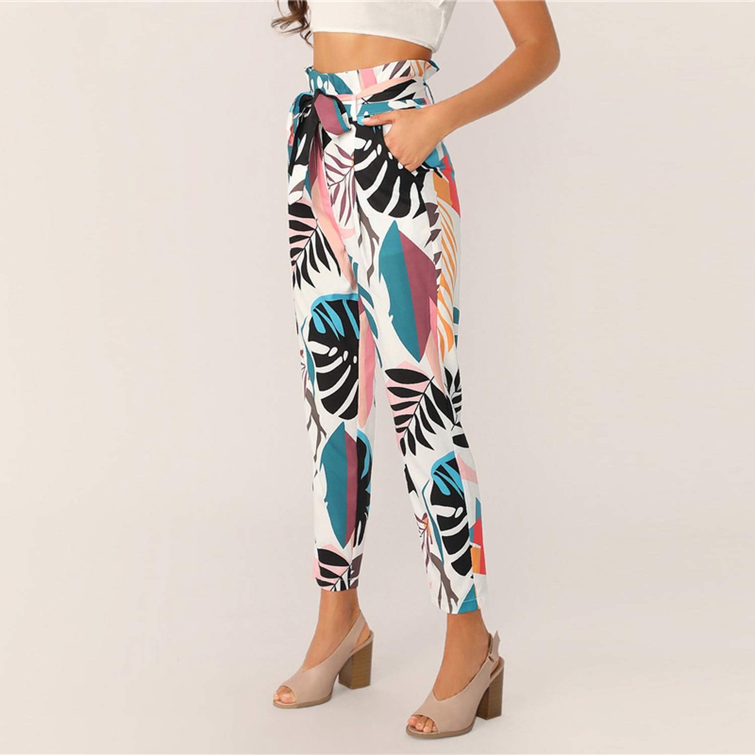 amazon ladies crop trousers