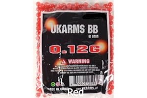 Dollaritem UKARMS 0.12g 6mm Airsoft BBS, 9 Available Colors