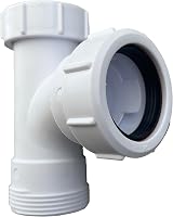 PlumbEZ Multi-Fit Waste Trap Adaptor Tee with Nozzle 40mm 1.1/2" BSP view 7
