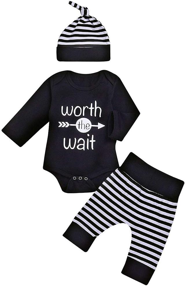 Newborn Baby Girls Floral Jumpsuit Romper Playsuit + Headband Outfits Clothes (6-12 Months) Black