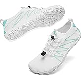hiitave Womens Water Shoes Quick Dry Barefoot for Swim Diving Surf Aqua Sports Pool Beach Walking Yoga