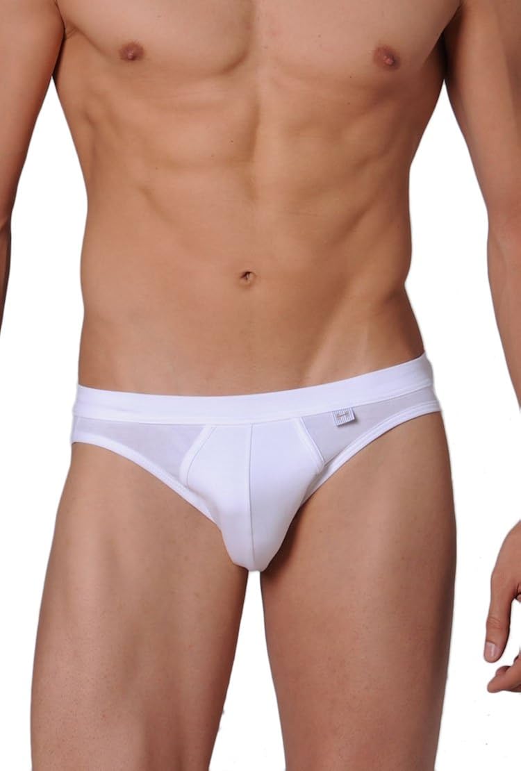 HOM slip homme blanc FR Large (Taille fabricant 4) Amazon