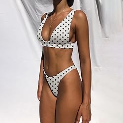 Bathing Suits for Women Deep V Neck Sexy Two Piece
