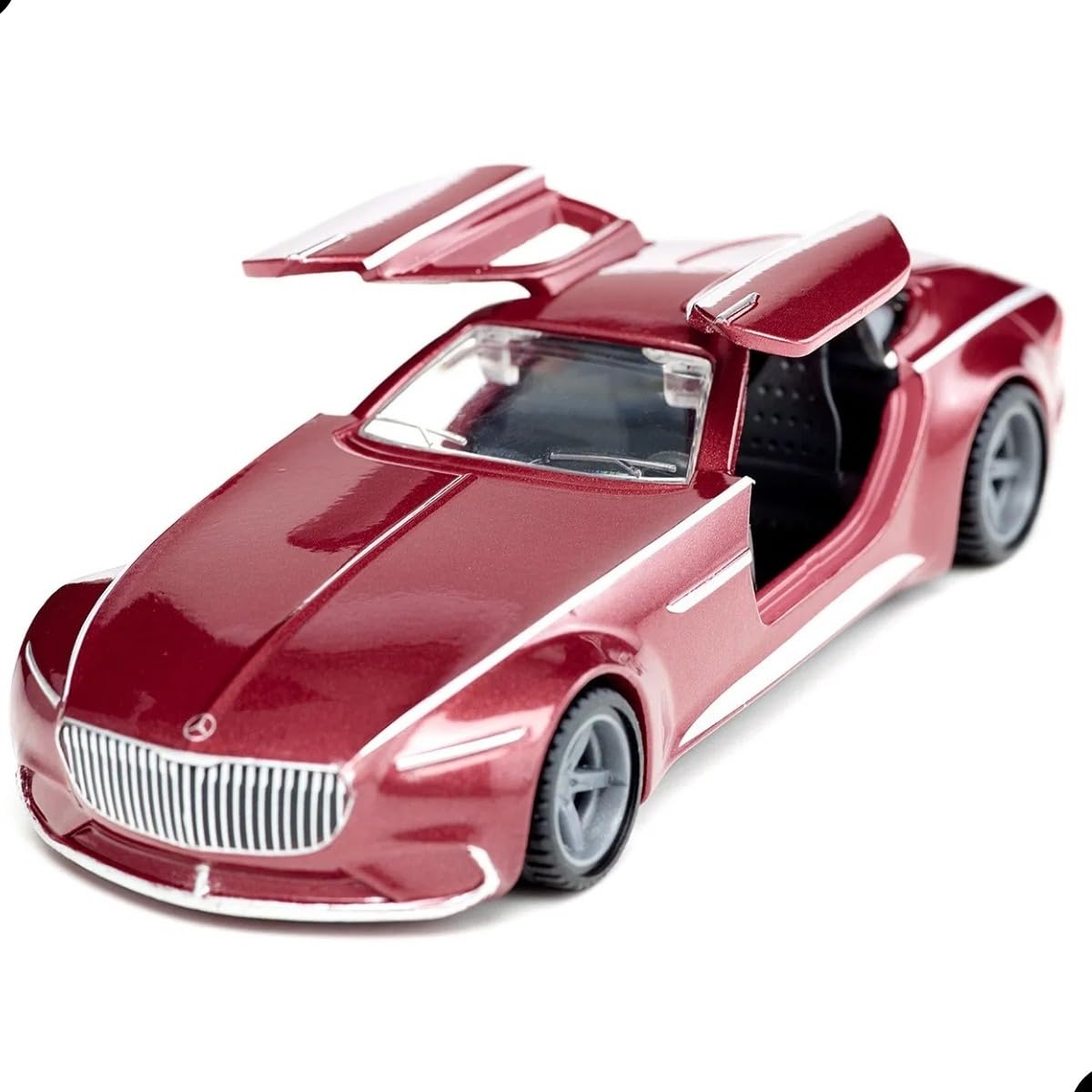 siku 2357, Vision Mercedes Maybach 6 Grand Coupé, 1:50, Metal,Plastic, Red, Opening hinged doors, Changeable wheels