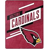 Northwest NFL Arizona Cardinals Oversized Silk Touch Throw Blanket, Team Colors, 55" x 70"