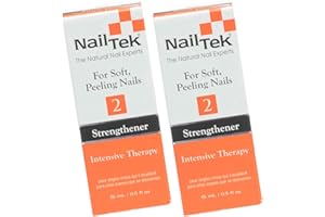 Nail Tek Intensive Therapy 2, Nail Strengthener for Soft and Peeling Nails, 0.5 oz x 2-Pack