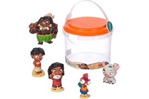 Disney Store Official Bath Set (Moana 2) - Kids Bath Accessories with Beloved Disney Characters - Colorful and Fun Bath Time Essentials for Kids - Suitable for All Ages