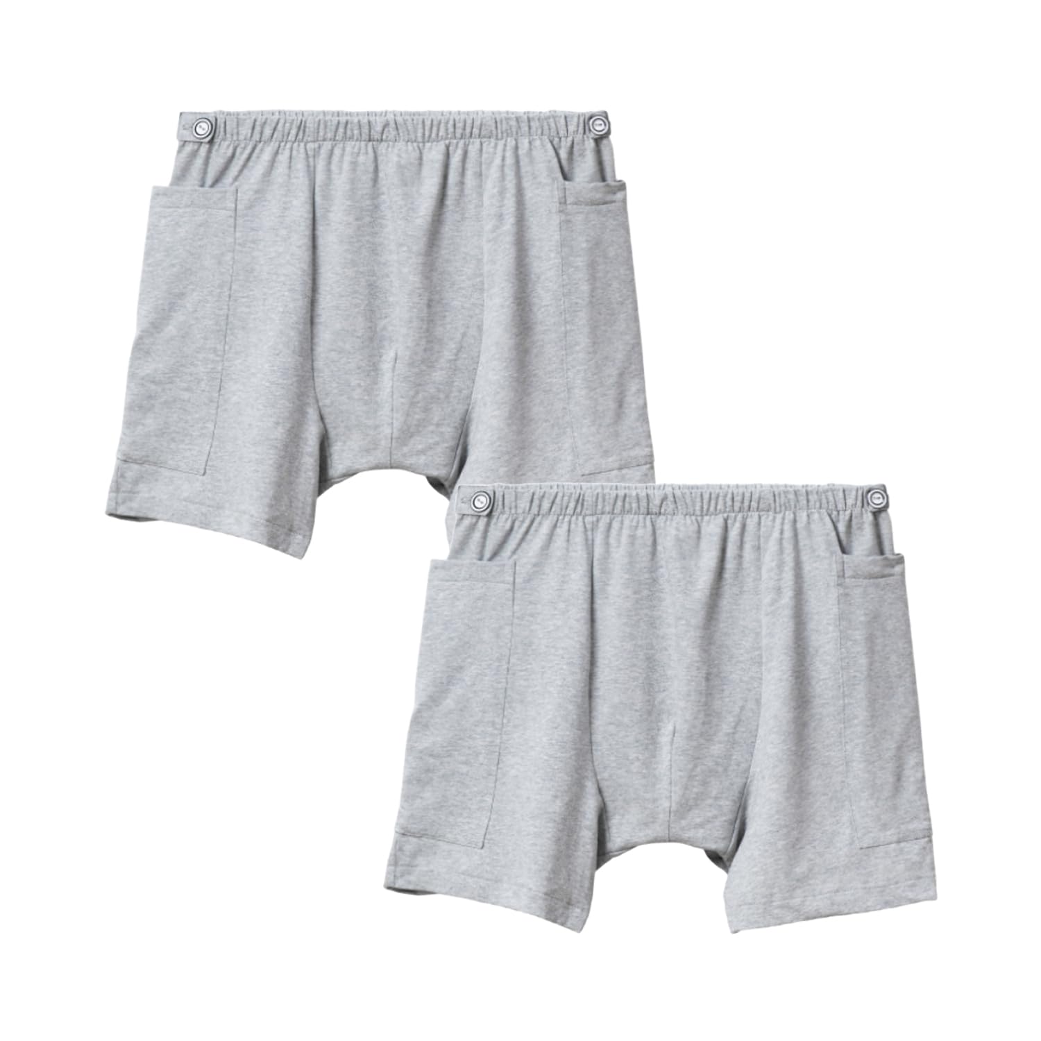 Photo 1 of YingXue 2-Pack Urine Bag Pants for Patient, Ostomy Drainage Bag Pants, Incontinence Care Trousers, Catheter Bag Pants, (27-46In Waist)