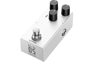 Donner EMBARK 05 Overdrive Guitar Pedal, DIY Shell, Electric Guitar, Tube Screamer, Analog Guitar Effect Pedal, True Bypass