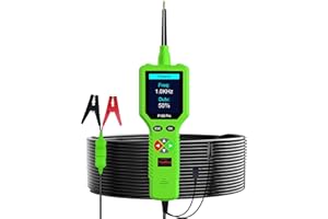 TopDiag P100pro 9-30v car Circuit Tester Automotive 12v 24v Power Circuit Probe Kit Multimeter Digital Oscilloscope Test Tool