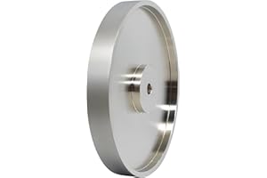 GYTYCATAH CBN Grinding Wheel, Dia 8" x 1" Wide with 1/2" Arbor, Diamond Grinding Wheel for Sharpening High Speed Steel, Grit 1000