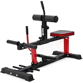 GMWD Adjustable Seated Calf Raise Machine with Band Pegs for Leg Training and Exercise - Home Gym Equipment