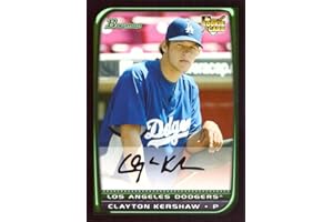 BOWMAN STERLING 2008 Bowman Draft Picks Baseball #BDP26 Clayton Kershaw Rookie Card