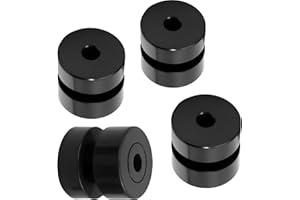 STILEALUS 4 PCS Exhaust Bracket Bushings Fits for Peterbilt Polyurethane Bushing