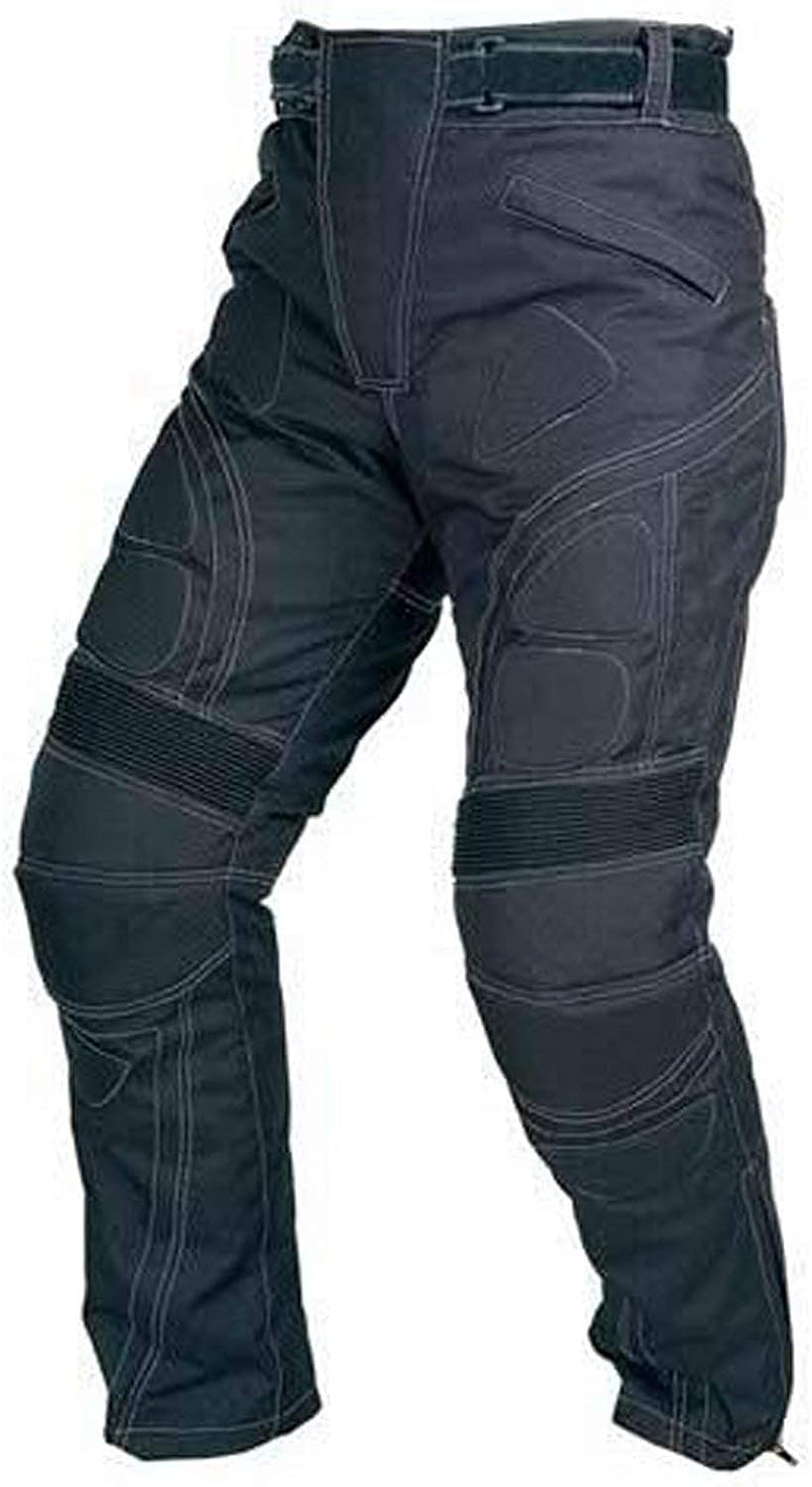 Juicy Trendz® Hommes Motorcycle Moto Pantalon Motards Jeans Renforcée