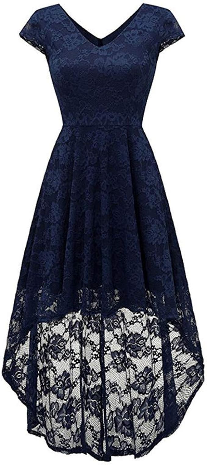 Kleid Blau Kurz Festlich