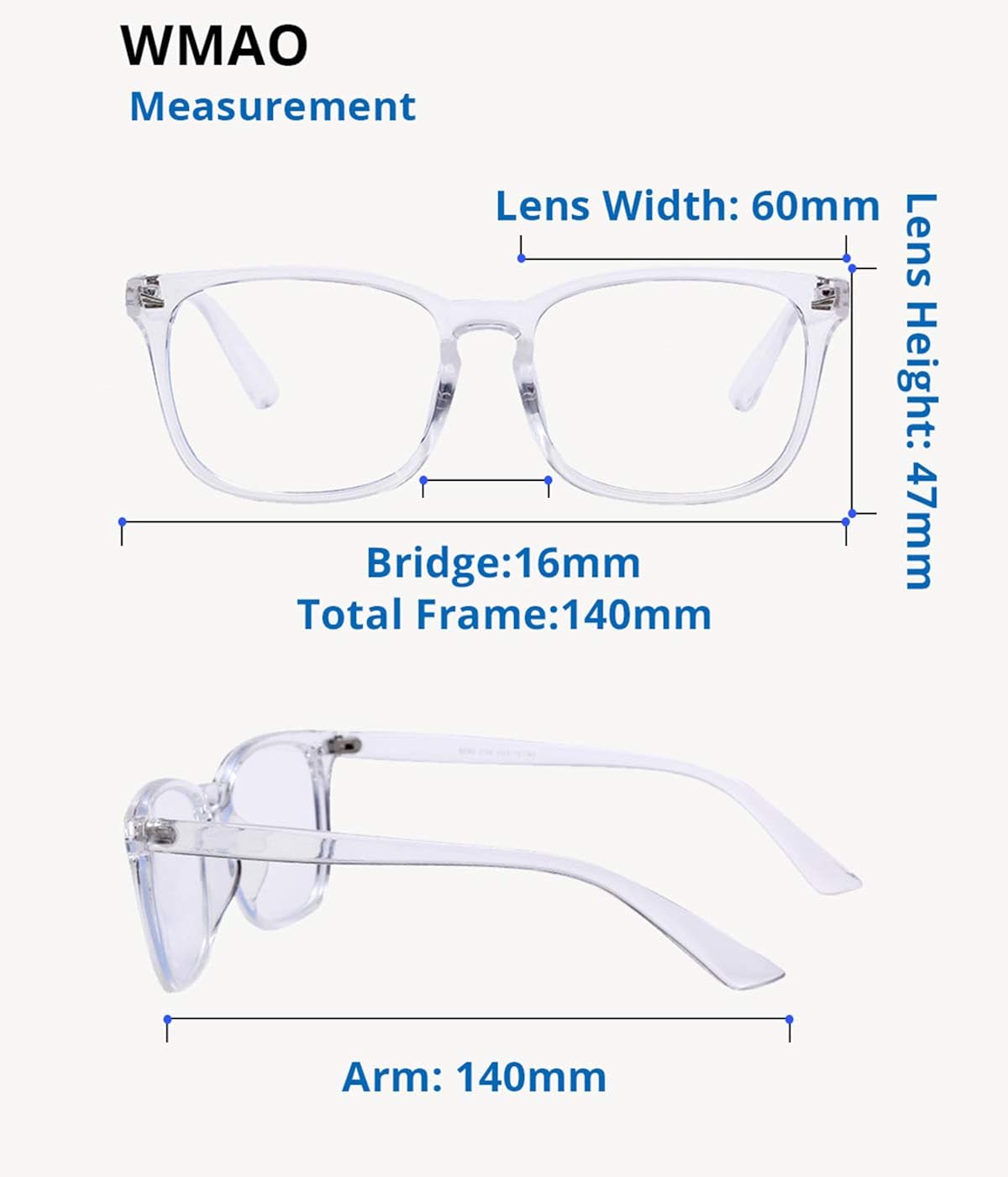 Blue Light Blocking Glasses Square Nerd Eyeglasses Frame Anti Blue Ray Computer Glasses Non Prescription (Leopard+Black+Transparent+Clear Pink): Clothing