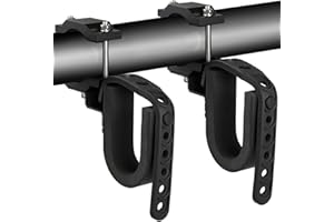 Belinous UTV Gun Holder, UTV Gun Rack Bow Rack Shovel Mount Fits for 1.75”- 2” Roll Bars Compatible with Polaris RZR Ranger Can-Am Kawasaki Snowmobile Golf Cart