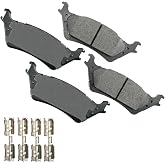 Akebono ACT1602 Proact Ultra Premium Ceramic Disc Brake Pad kit, GREY
