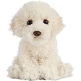 Living Nature Labradoddle Puppy Stuffed Animal | Fluffy Dog Animal | Soft Toy Gift for Kids | 6 inches