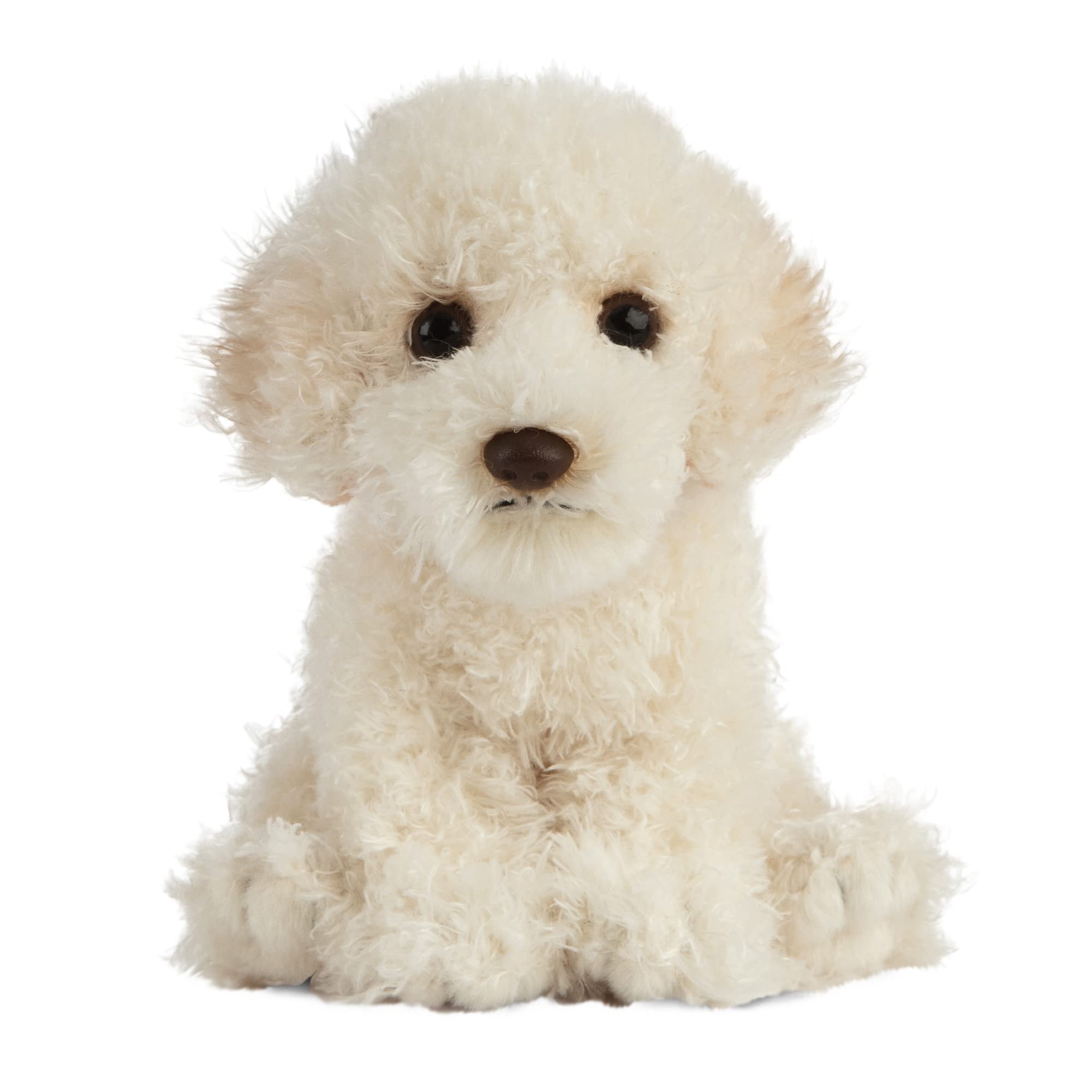 Living Nature Labradoodle Puppy Soft Toy – 16 cm Fluffy Dog Plush, Cuddly Stuffed Animal Gift for Kids & Babies, Cream — image 1
