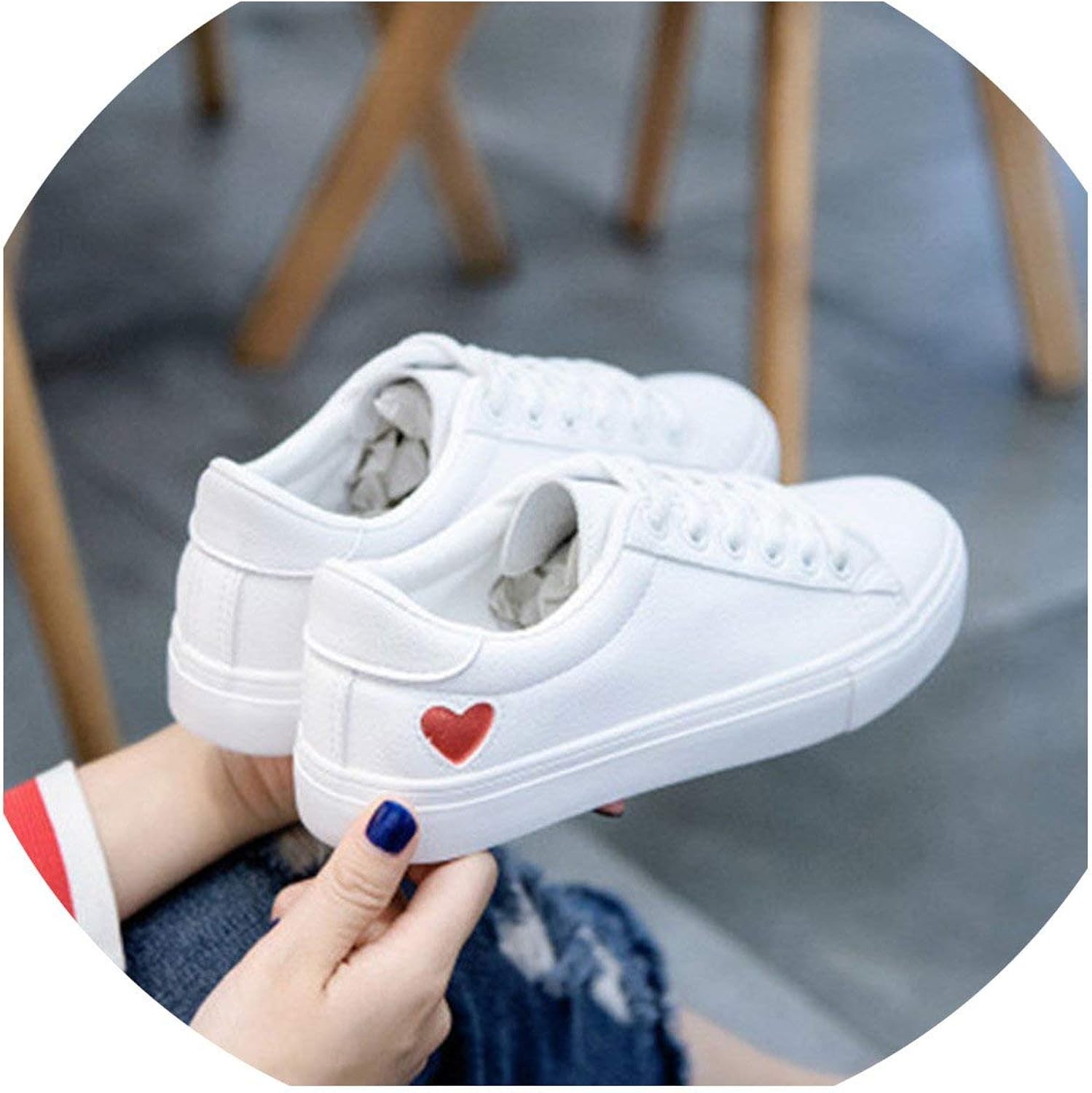 heart designer shoes