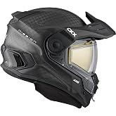 CKX Mission Full Face Helmet - Carbon Fury Electric Double Shield