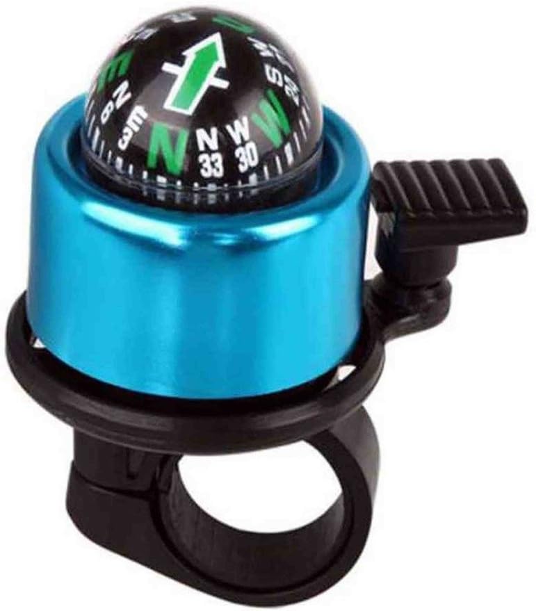 Asraw MTB Bicycle Bike Handlebar Bell Ring Ping Bell Bicycle Bell with Gradienter Compass