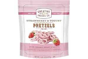 Creative Snacks Strawberry & Yogurt Pretzels 737g