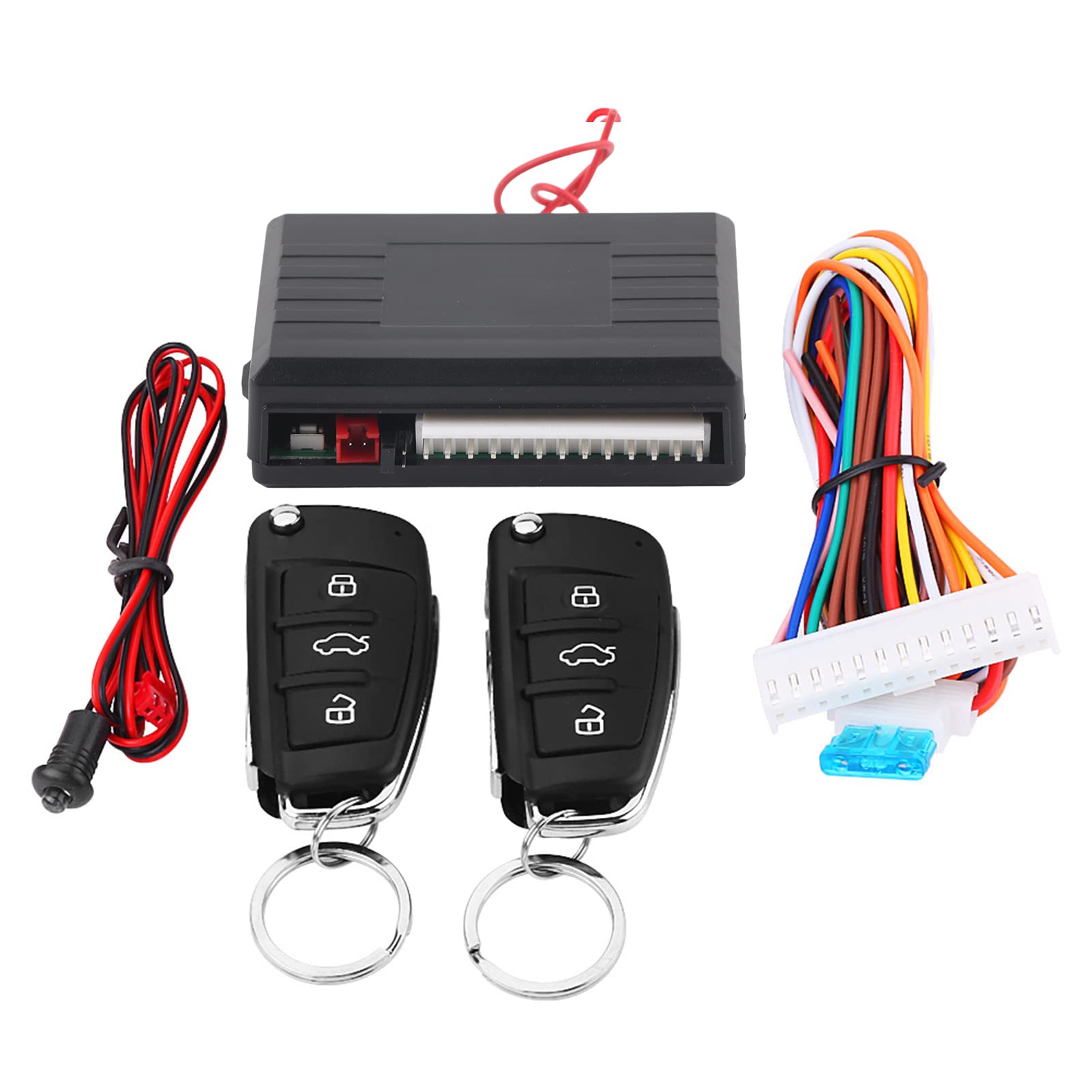 Car Central Lock Universal Remote Central Control Keyless Entry System with Trunk Release Remote Control Kit,car alarm system