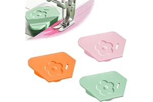 3PCS Magnetic Seam Guide for Sewing Machine, Multifucntional Polygonal Magnet Seam Hemmer Guide with Scale, Universal Sewing 