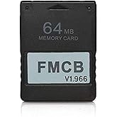RGEEK FMCB 1.966 Memory Card 64MB for PlayStation 2 PS2
