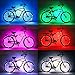 N&M Products Bike Wheel/Lights - Colorful Light Accessory for Bike - Perfect for Burning Man (Pink)