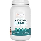 Reignite Wellness by JJ Virgin | Chocolate Paleo-Inspired All-in-One Shake | Gluten Free + Dairy Free Protein Powder | Contains 20G of Beef Protein with Vitamins, Minerals, Amino Acids | 30 Servings