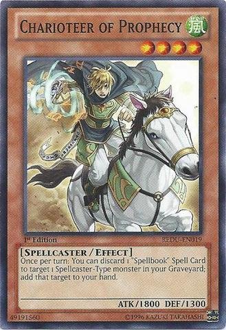 Yu-Gi-Oh! - Charioteer of Prophecy (REDU-EN019) - Return of the Duelist - 1st Edition - Common